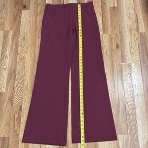 patrizia pepe burgundy pants size 42